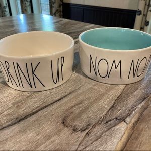Rae Dunn Dog bowls